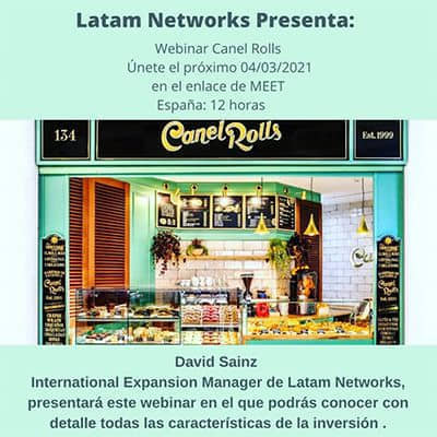 webinar de Canel Rolls