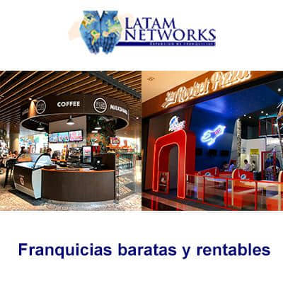 Franquicias baratas y rentables