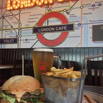 la franquicia London Cafe