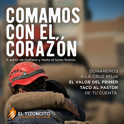 El Tizoncito Colombia convierte cada taco en ayuda tras el terremoto